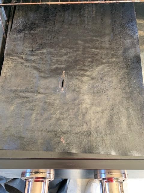 Grillaholics BBQ Grill Mat Heavy - 600 Degree Max Temperature Grilling Sheets - Set of 2 Grill Mats Non Stick - Lifetime Manufacturer Warranty customer photo 2
