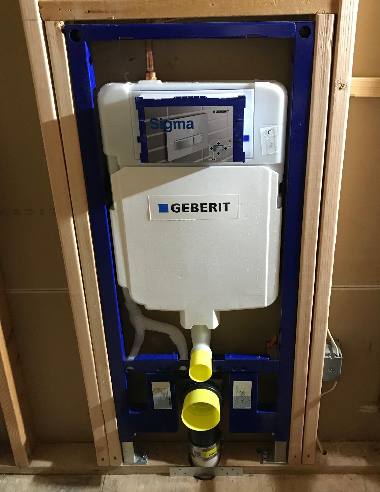 Geberit 111.798.00.1 Concealed Tank and Carrier System for Wall-Hung Toilets customer photo 1