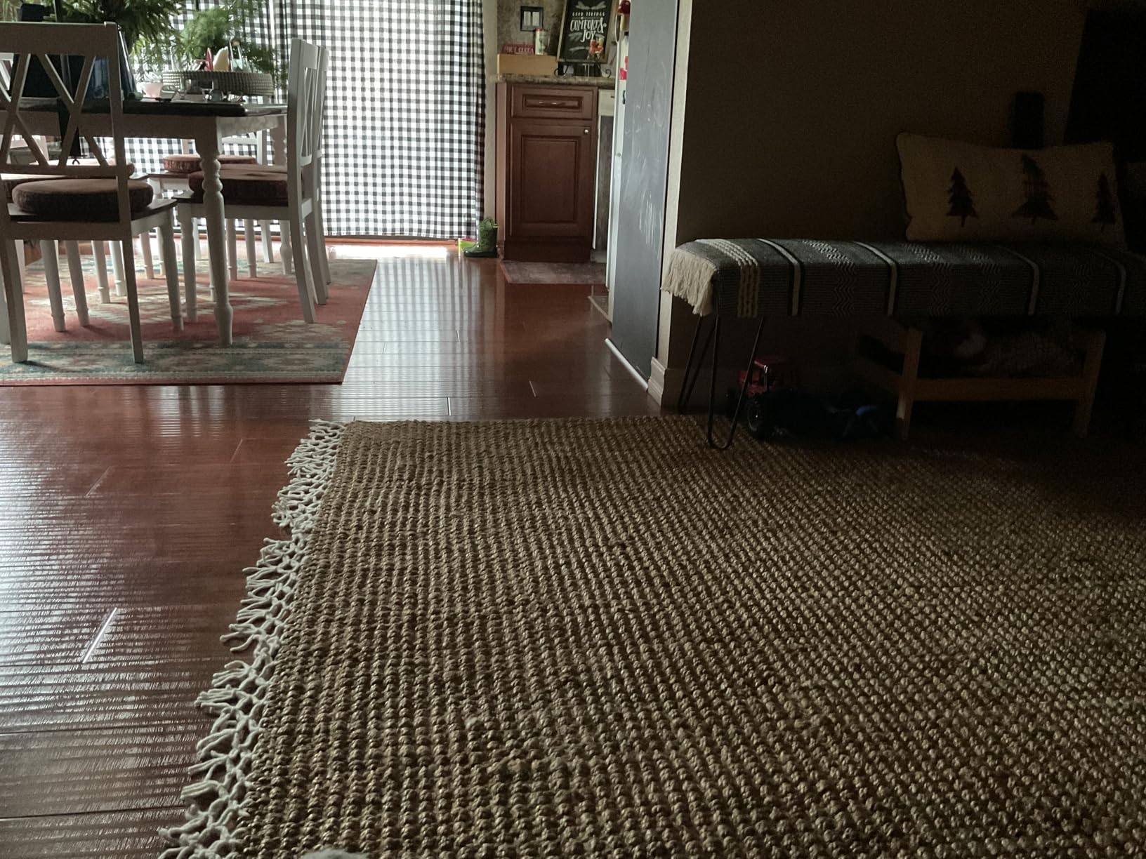 Nuloom Raleigh Natural, 5' x 8', Handmade, Jute & Wool, Soft and Textured, High Traffic, Stain Resistant, Easy Clean, Durable Area Rug for Bedroom, Living Room, Dining Space customer photo 2