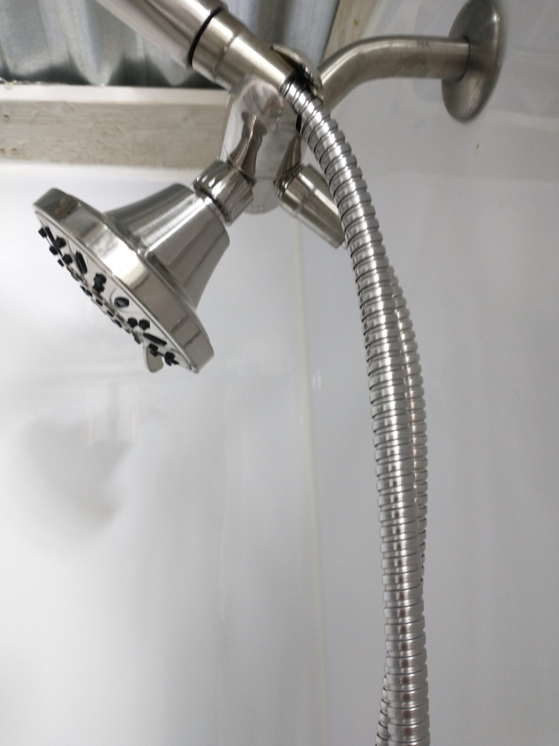 AquaDance Total Chrome Premium High Pressure 48-setting 3-Way Combo for The Best of Both Worlds - Enjoy Luxurious 6-setting Rain Shower Head and 6-Setting Hand Held Shower Separately or Together customer photo 1