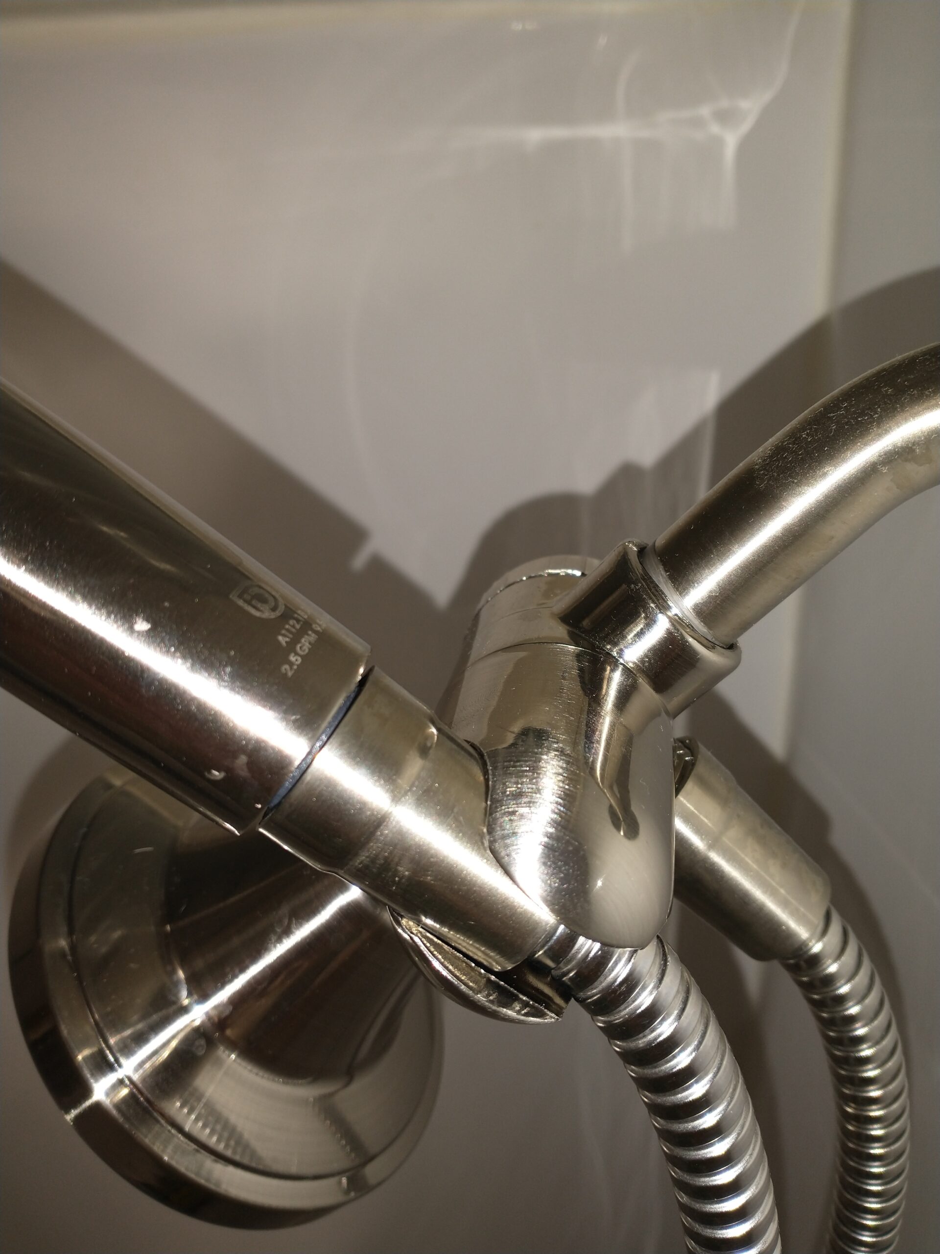 AquaDance Total Chrome Premium High Pressure 48-setting 3-Way Combo for The Best of Both Worlds - Enjoy Luxurious 6-setting Rain Shower Head and 6-Setting Hand Held Shower Separately or Together customer photo 2