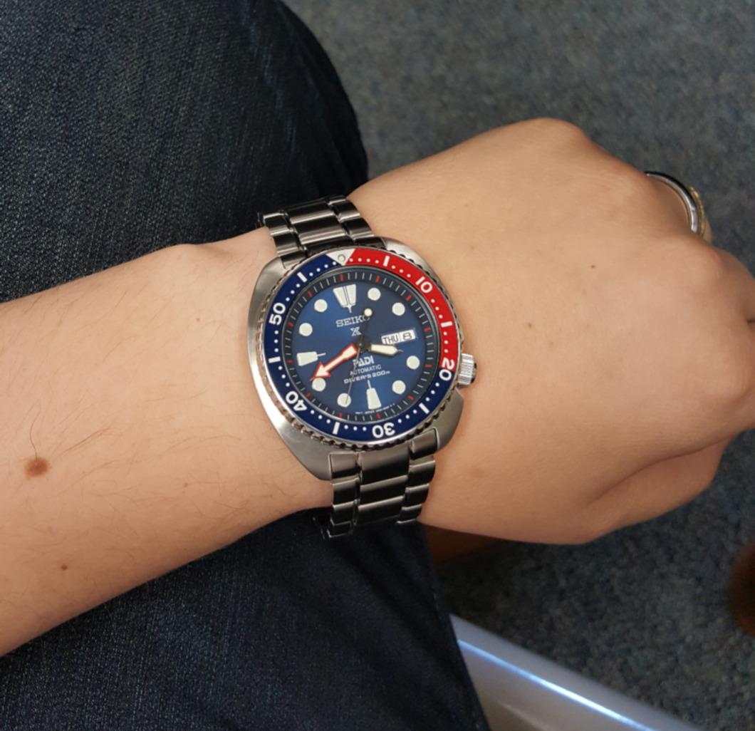 Seiko Prospex Turtle Automatic Dive Watch SRPA21 PADI Edition customer photo 1