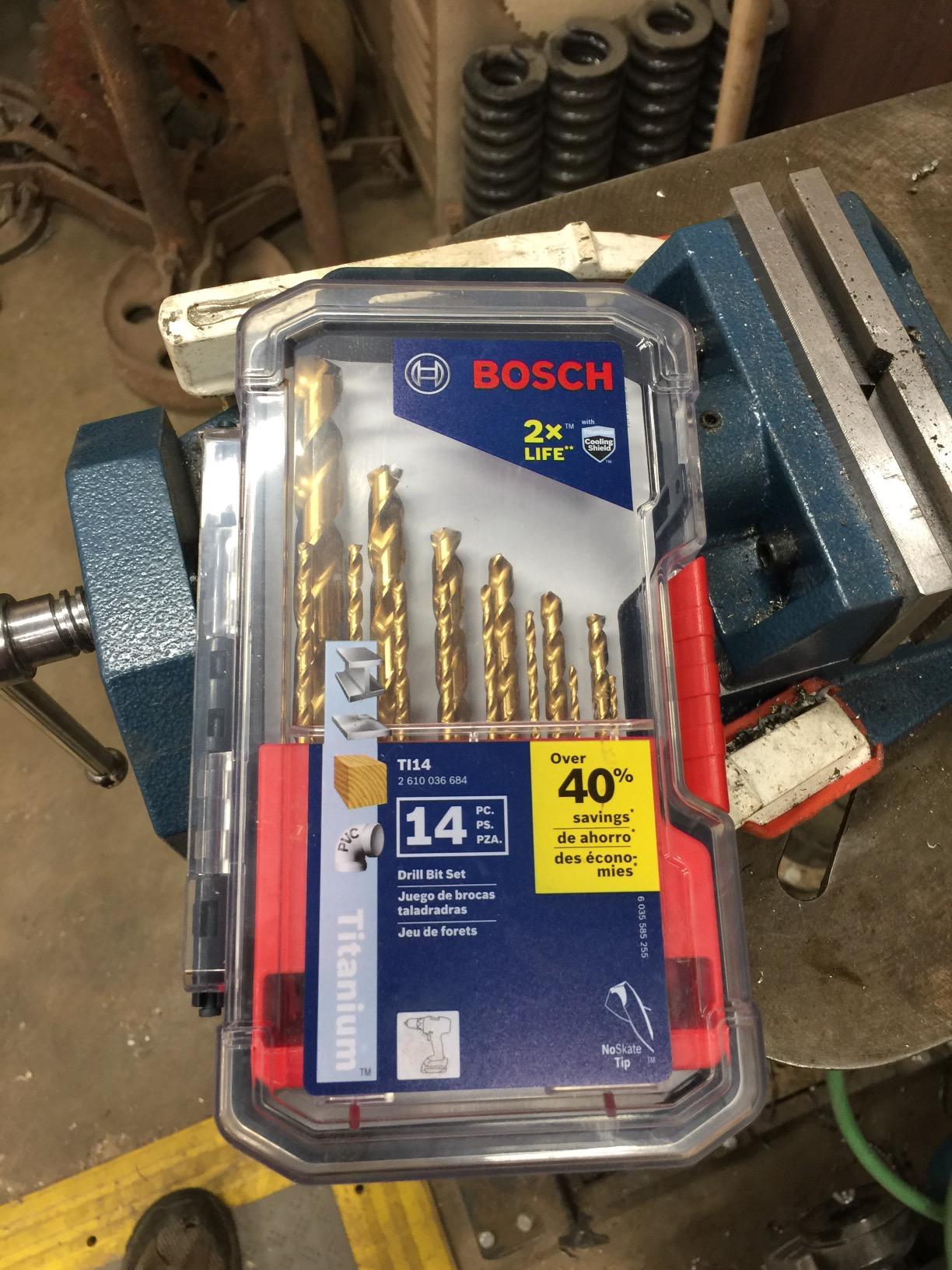 Bosch TI21A 21 pc. Titanium Nitride Coated Metal Drill Bit Set customer photo 2