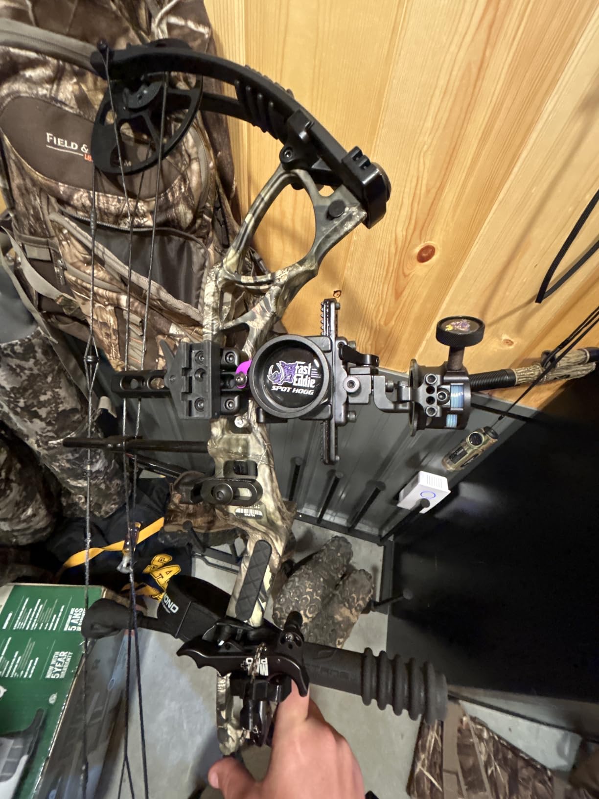 Spot Hogg Fast Eddie XL Double Pin Bow Sight - Right/Left Handed, Pin Size .01/.019/.029, Made in The USA customer photo 1