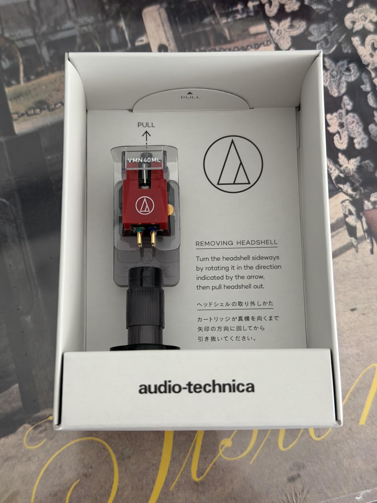 Audio-Technica VM540ML MicroLine Dual Moving Magnet Stereo Turntable Cartridge Red customer photo 1