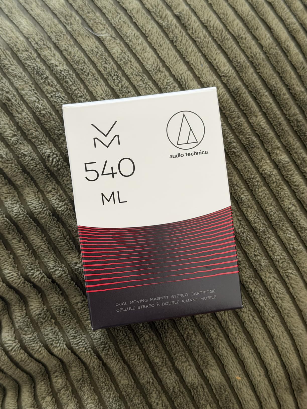 Audio-Technica VM540ML MicroLine Dual Moving Magnet Stereo Turntable Cartridge Red customer photo 2