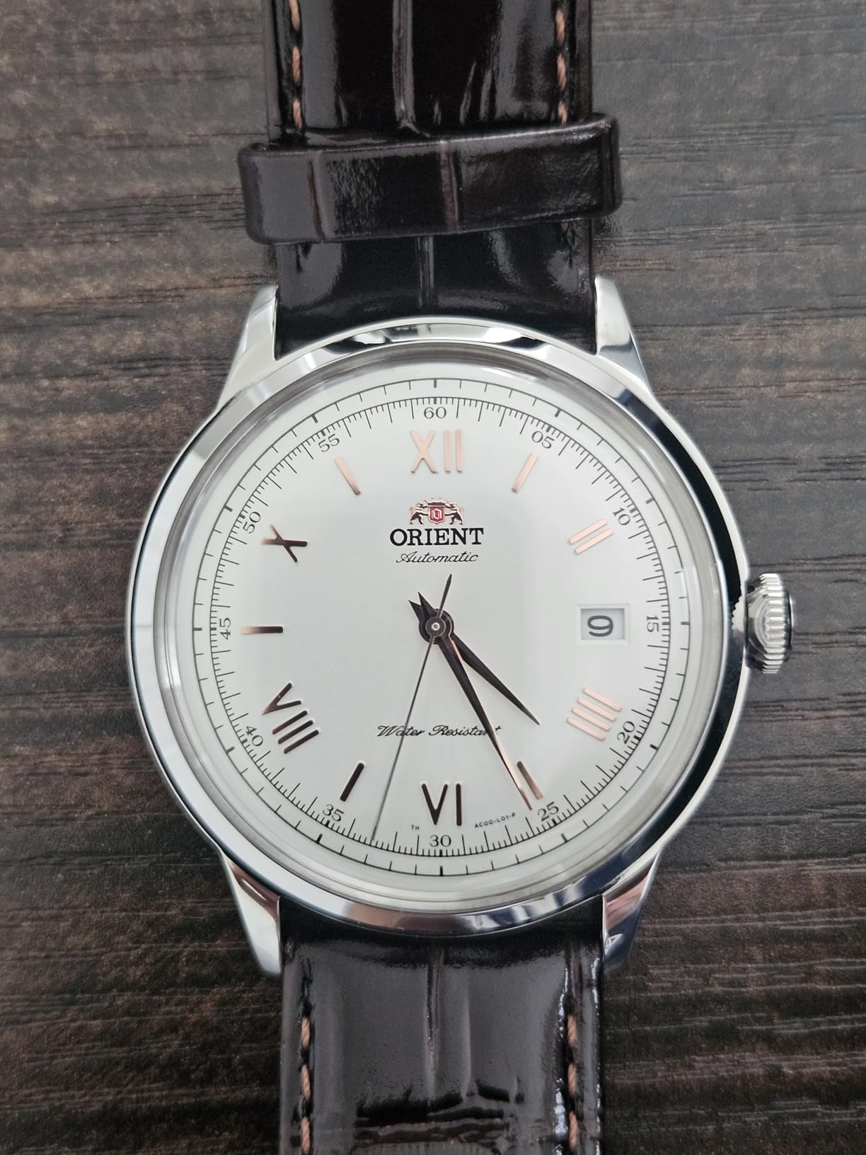 Bambino Version 2 | Automatic/Hand-Winding Wrist Watch | 40.5 mm Case | Classic Watch customer photo 1