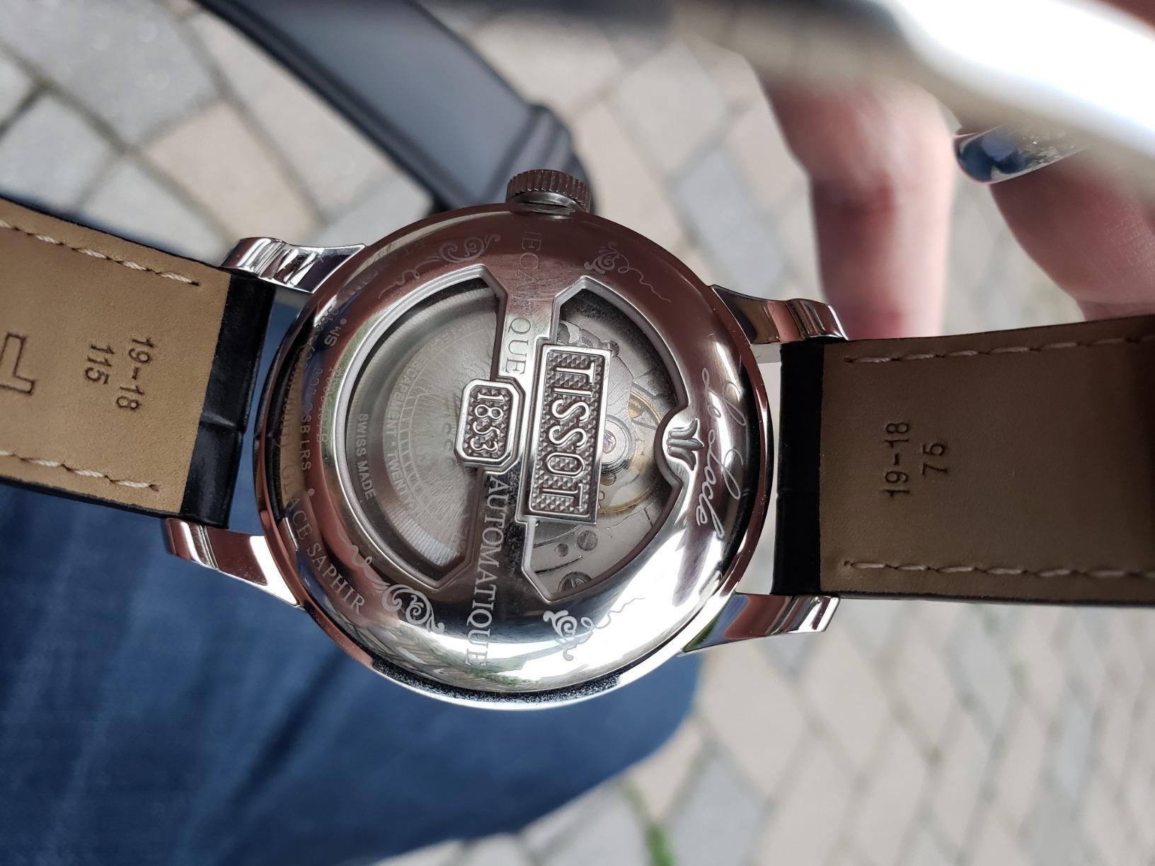 Tissot Men's Le Locle Stainless Steel Dress Watch, Swiss Automatic customer photo 1