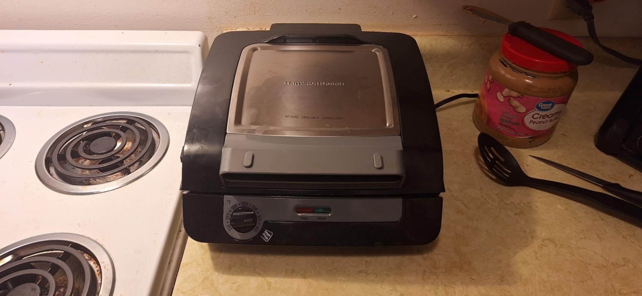 Hamilton Beach 4-in-1 Indoor Grill & Electric Griddle Combo with Removable Plates customer photo 2