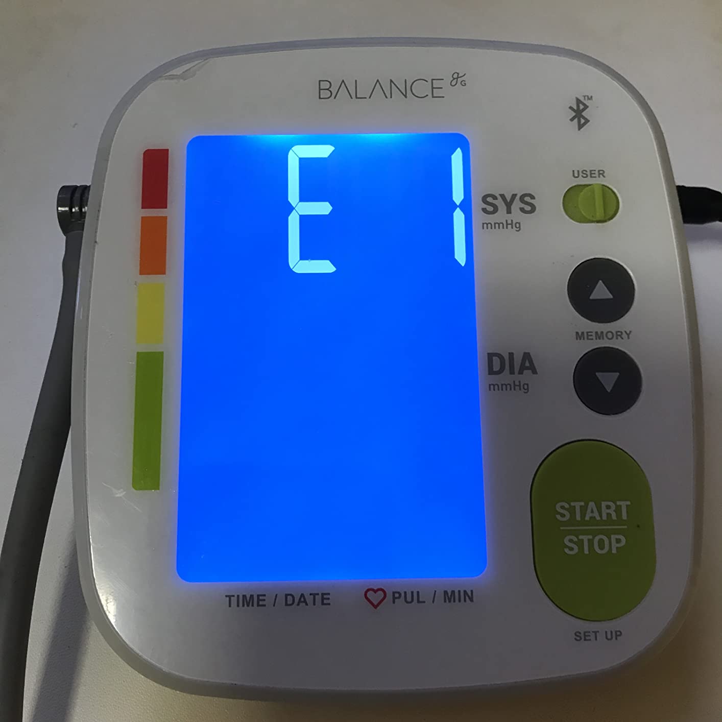 Greater Goods Bluetooth Smart Blood Pressure Monitor for Home Use - Automatic Digital Upper Arm BP Machine with 8.7-16.5 Cuff, iOS & Android App Compatible, Large Backlit Display customer photo 2