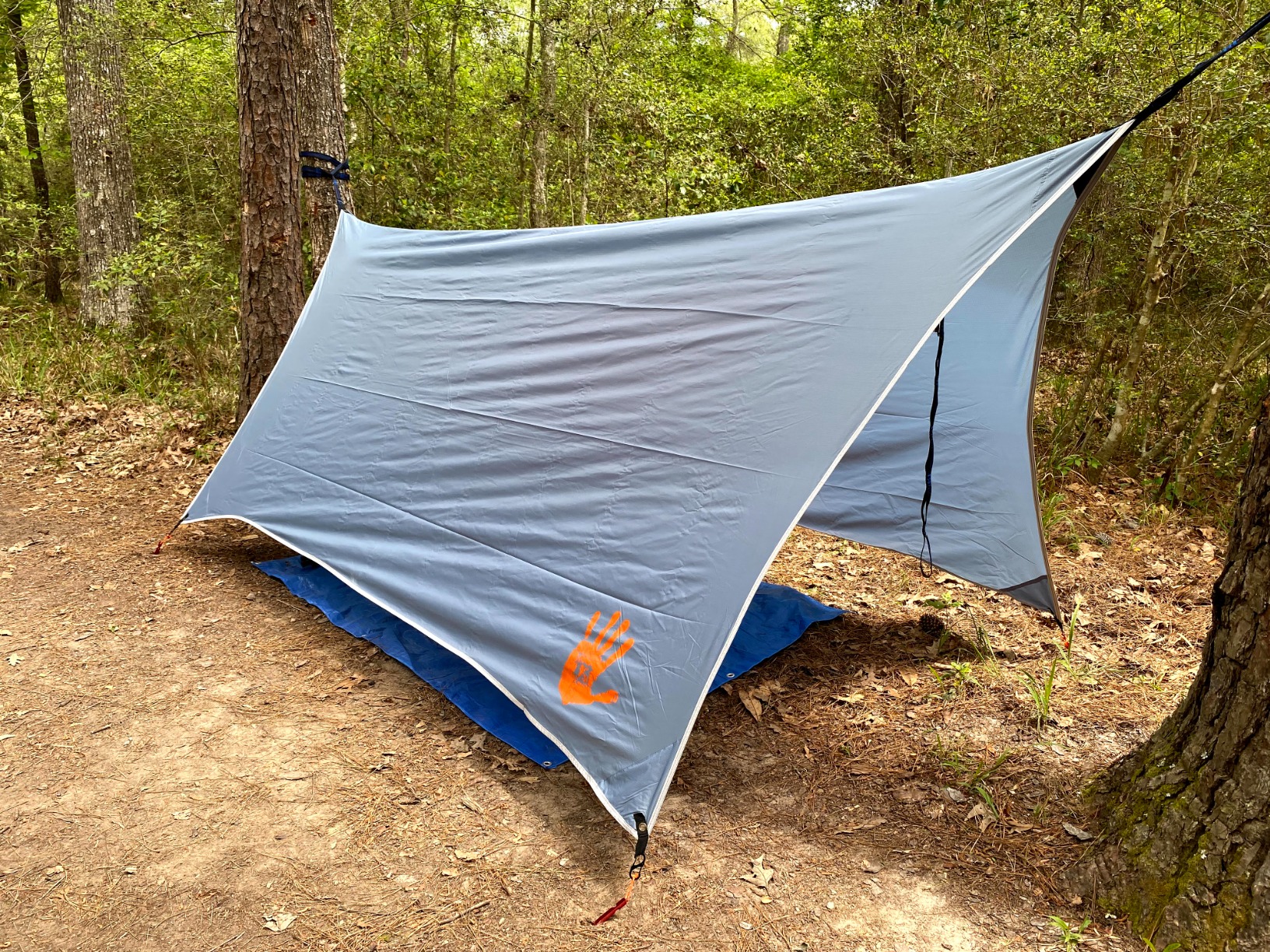 Rain Fly 12x10 Lightweight Survival Camping Tarp; 100% Waterproof; Makes a Great Backpacking Tarp or Hammock Shelter; Comes in Multiple Colors, Survival Bracelet Included customer photo 2