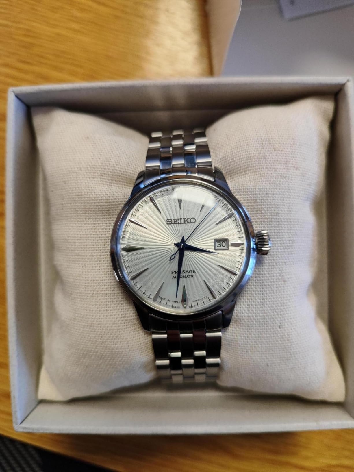 Seiko Presage Collection Automatic Watch for Men - Stainless Steel, Water-Resistant 50M customer photo 1