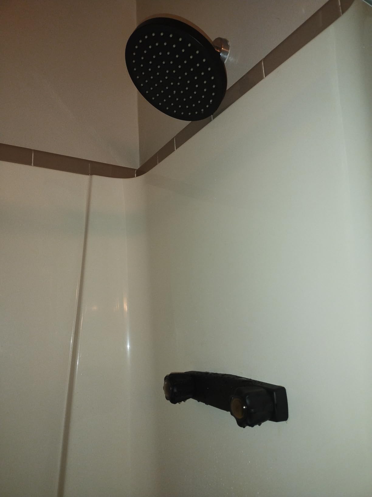SparkPod Shower Head - High Pressure Rain - Premium Quality Luxury Design - Easy Clean Adjustable Replacement for Your Bathroom Shower Heads (Polished Chrome Finish, 6 Inch Round) customer photo 1