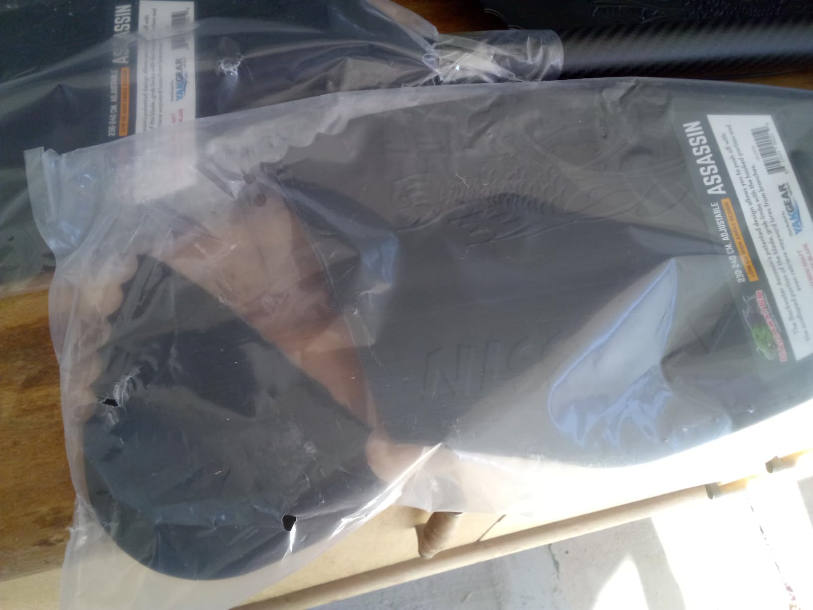 Assassin Full Paddle Carbon Hybrid - 90.5 to 94.5 inch Length, Black customer photo 1