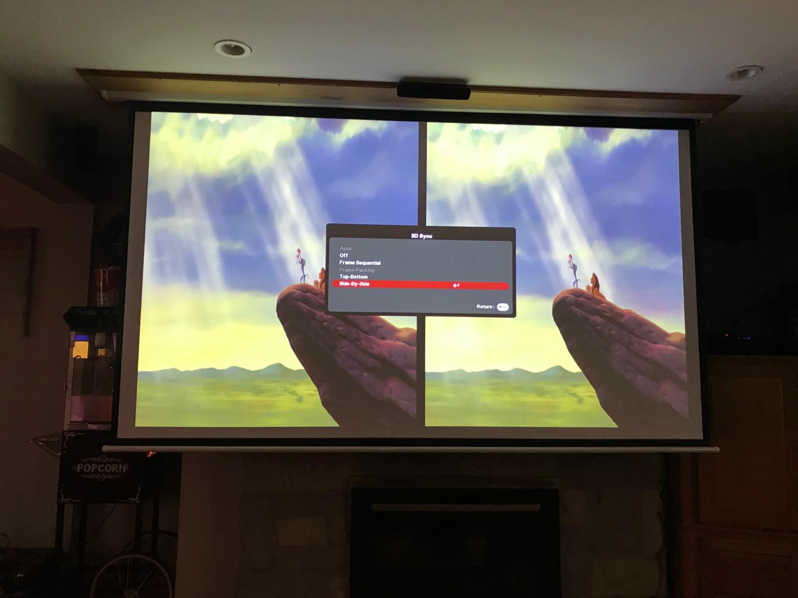 ViewSonic 1080p Projector with 3500 Lumens DLP 3D Dual HDMI and Low Input Lag for Gaming, Enjoy Netflix Streaming (with Dongle) (PX700HD) customer photo 2