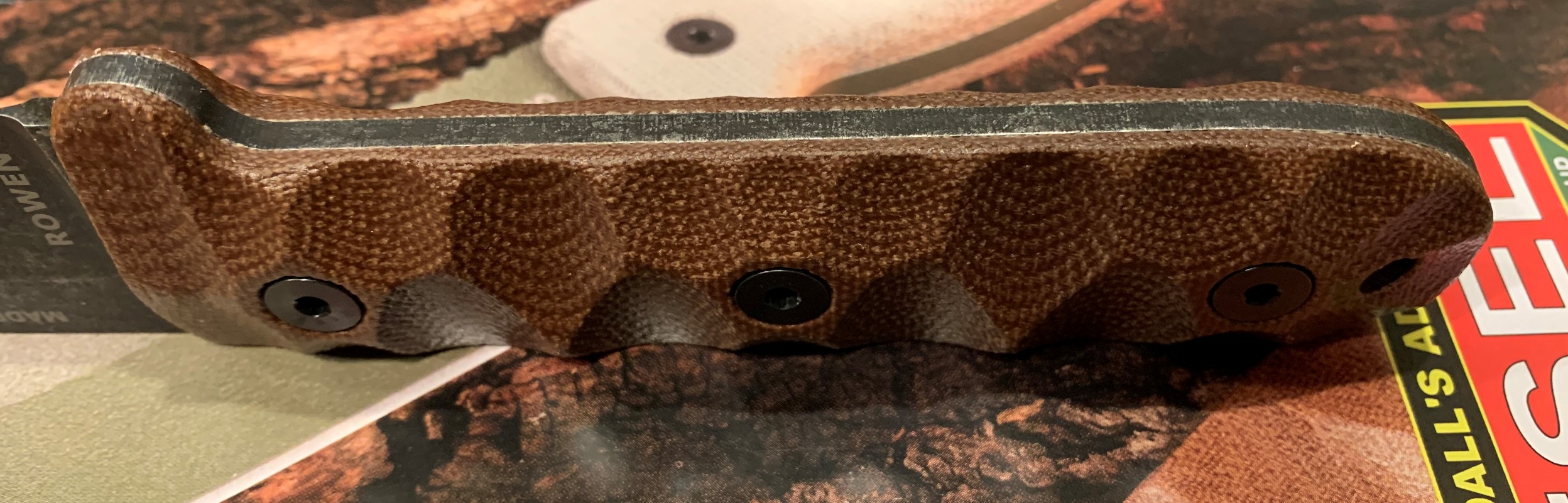 ESEE PR4 Fixed Blade Survival Knife - Field Tested, Durable and Reliable Bushcraft Knife with Dark Tan Sheath customer photo 1