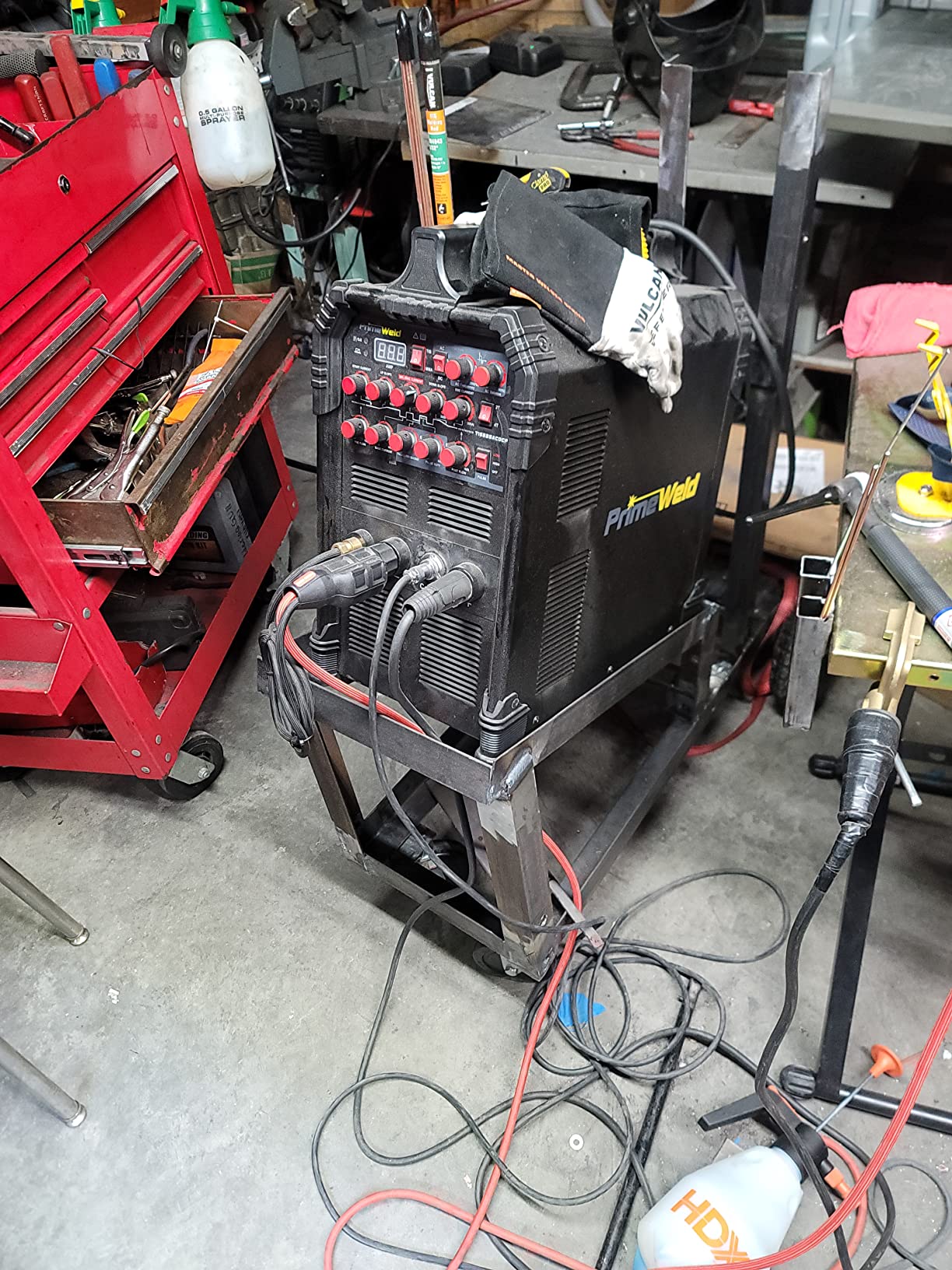 TIG225X 225 Amp IGBT AC DC Tig/Stick Welder with Pulse CK17 Flex Torch and Cable customer photo 2