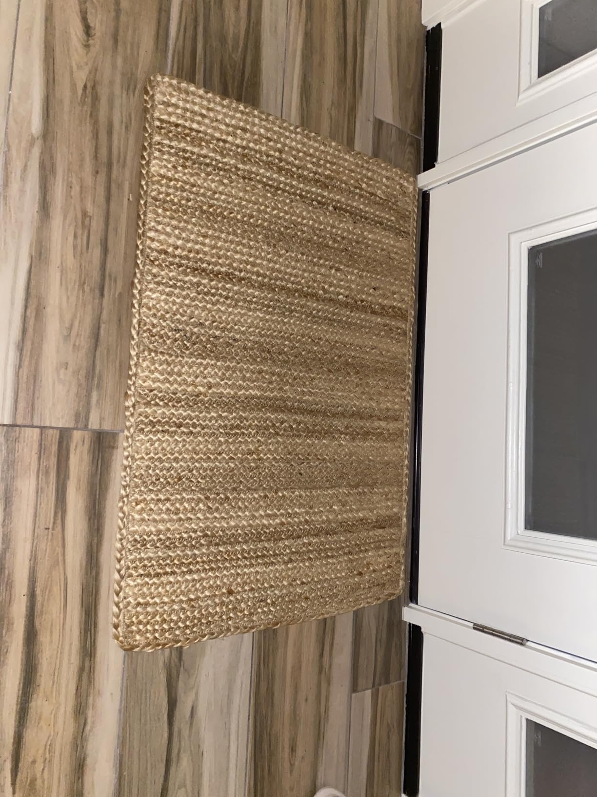 SAFAVIEH Area Rug 8x10 - Cape Cod Collection - Natural Brown, Handmade Braided Flat Weave Jute (CAP252A) customer photo 1