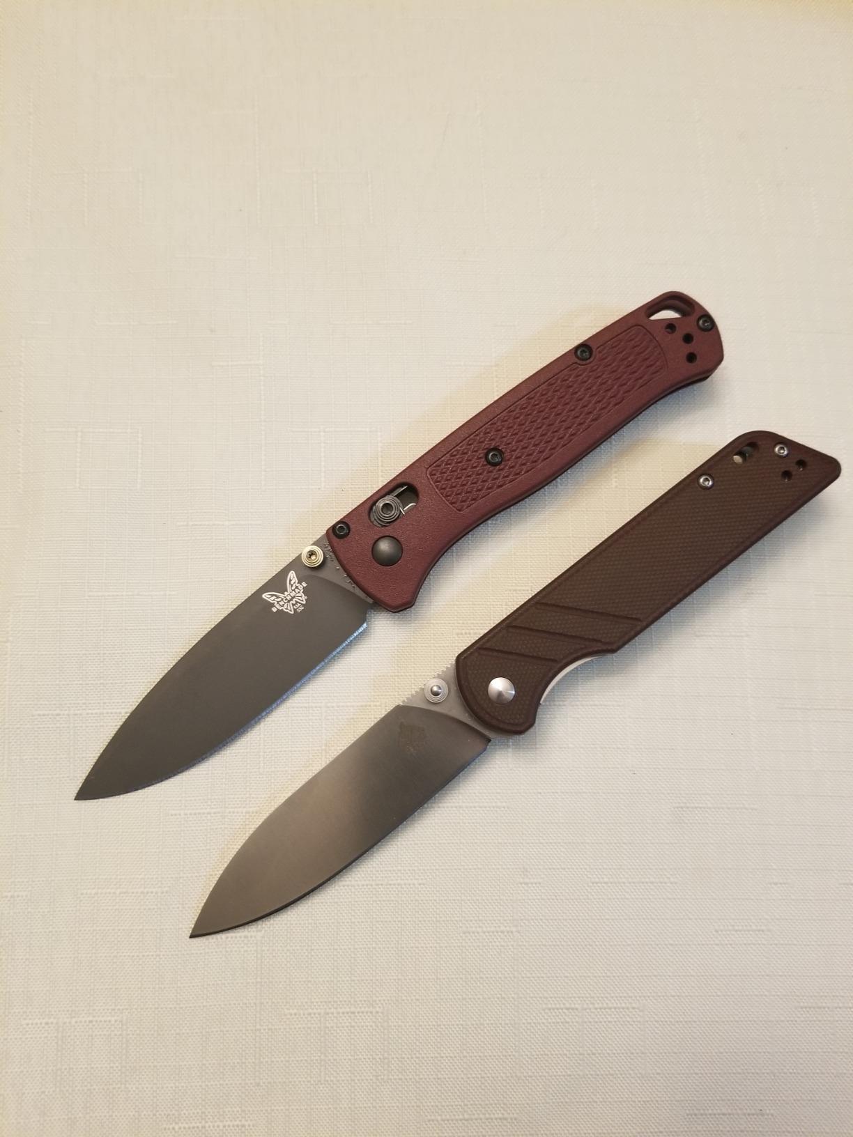 Bugout Outdoor EDC Folding Knife, Slim, Lightweight, Plain Edge, Drop-Point Blade, CPM-S30V Stainless Steel (58-60HRC), Grivory Handle (535GRY-1) customer photo 2