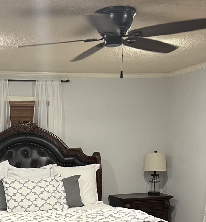 Honeywell Glen Alden 52 Inch Indoor Low Profile Ceiling Fan with Pull Chain Control, Quiet Motor, and 5 Reversible Blades, Oil Rubbed Bronze customer photo 2