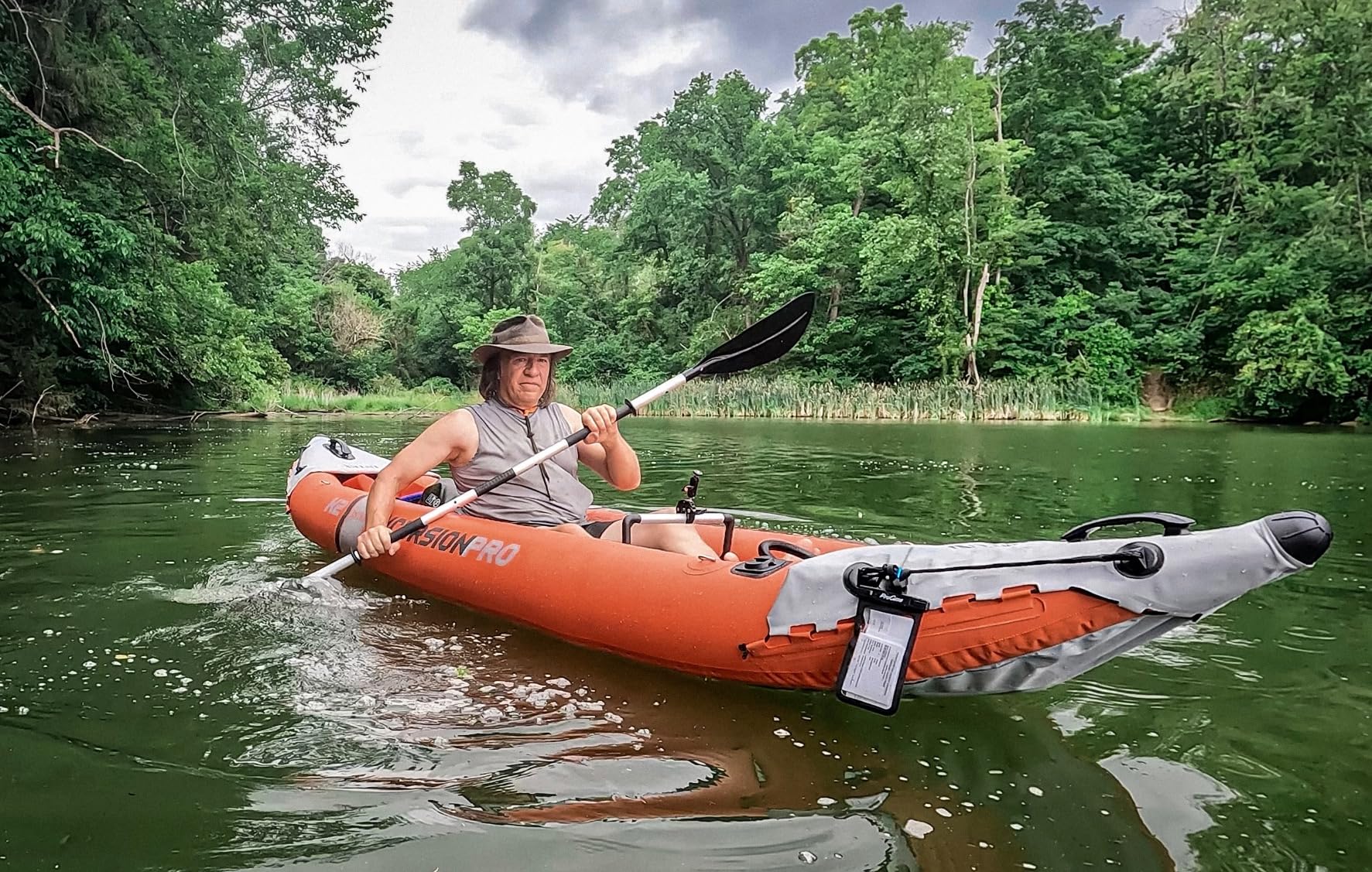 INTEX 68309EP Excursion Pro K2 Inflatable Kayak Set - Includes Deluxe 86in Kayak Paddles and High-Output Pump - 2-Person - 400lb Weight Capacity customer photo 1