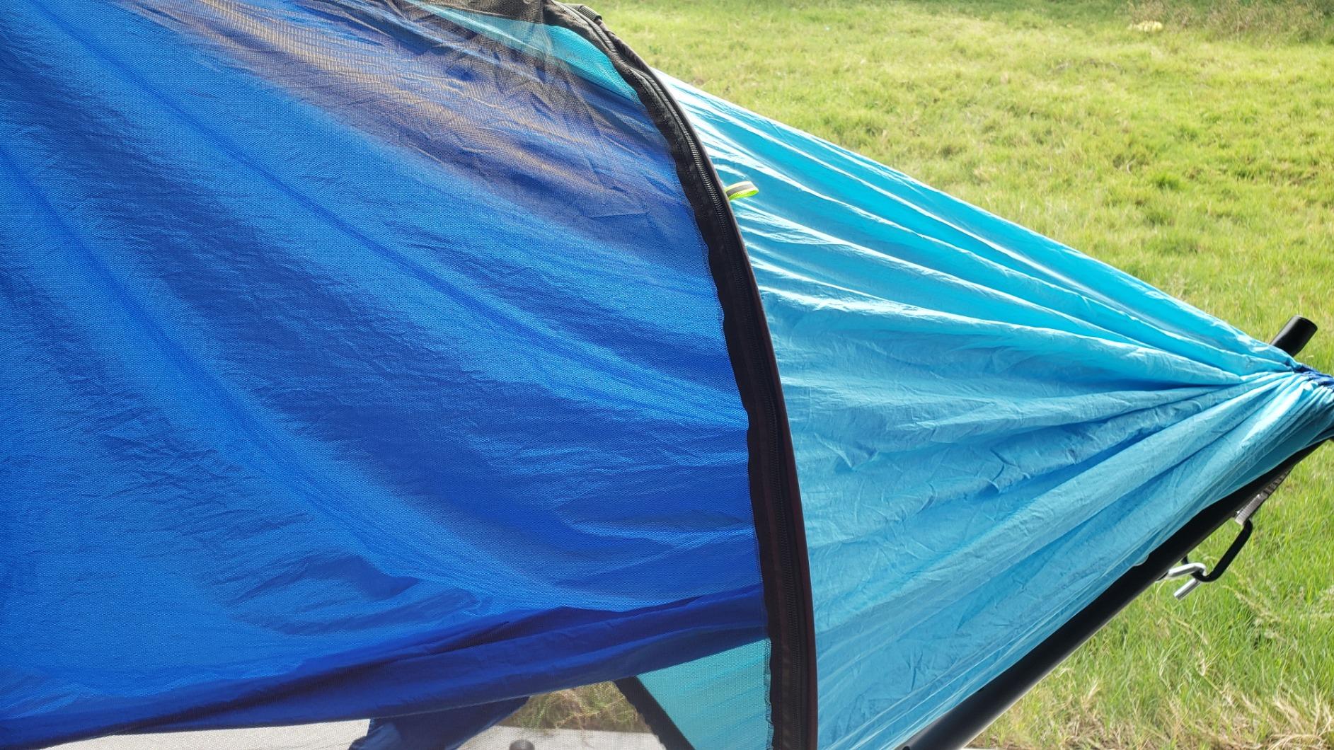 G4Free Camping Hammock with Mosquito Net and Rain Fly- 2 Person Portable Hammock with Bug Net and Tent Tarp customer photo 1