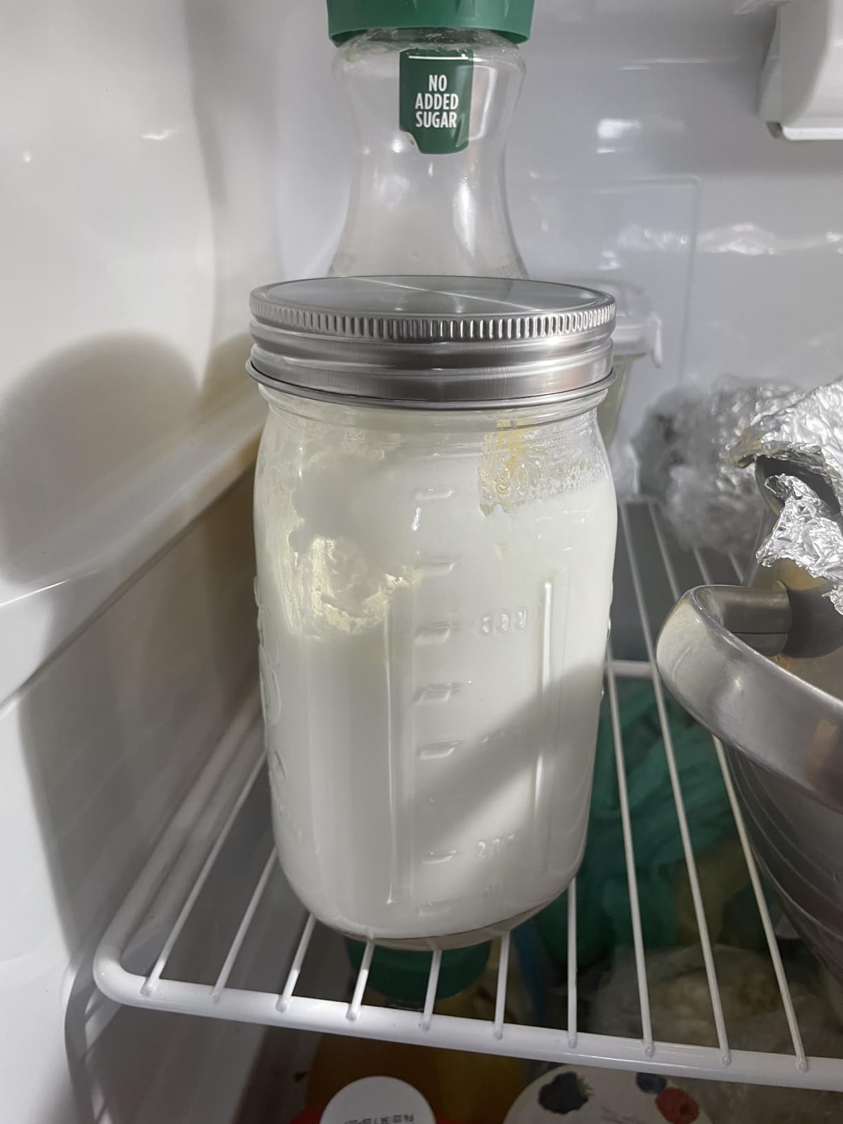Stainless Steel Yogurt Maker with 1 Quart Glass Jar and Complete Recipe Book to Make 12+ Easy Homemade Dairy Free and Milk Yogurts customer photo 2