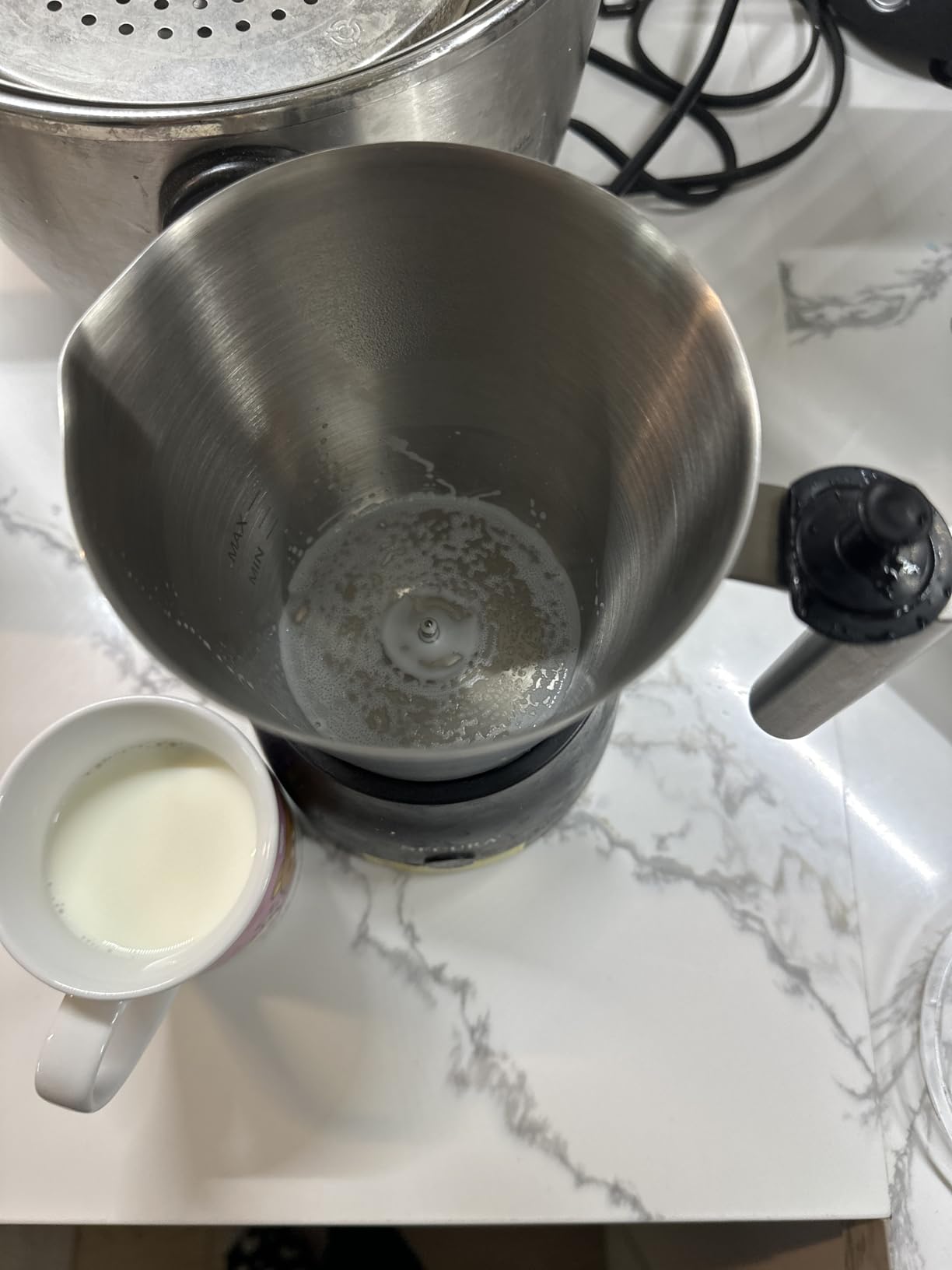 Secura 17oz Electric Milk Frother and Steamer customer photo 1