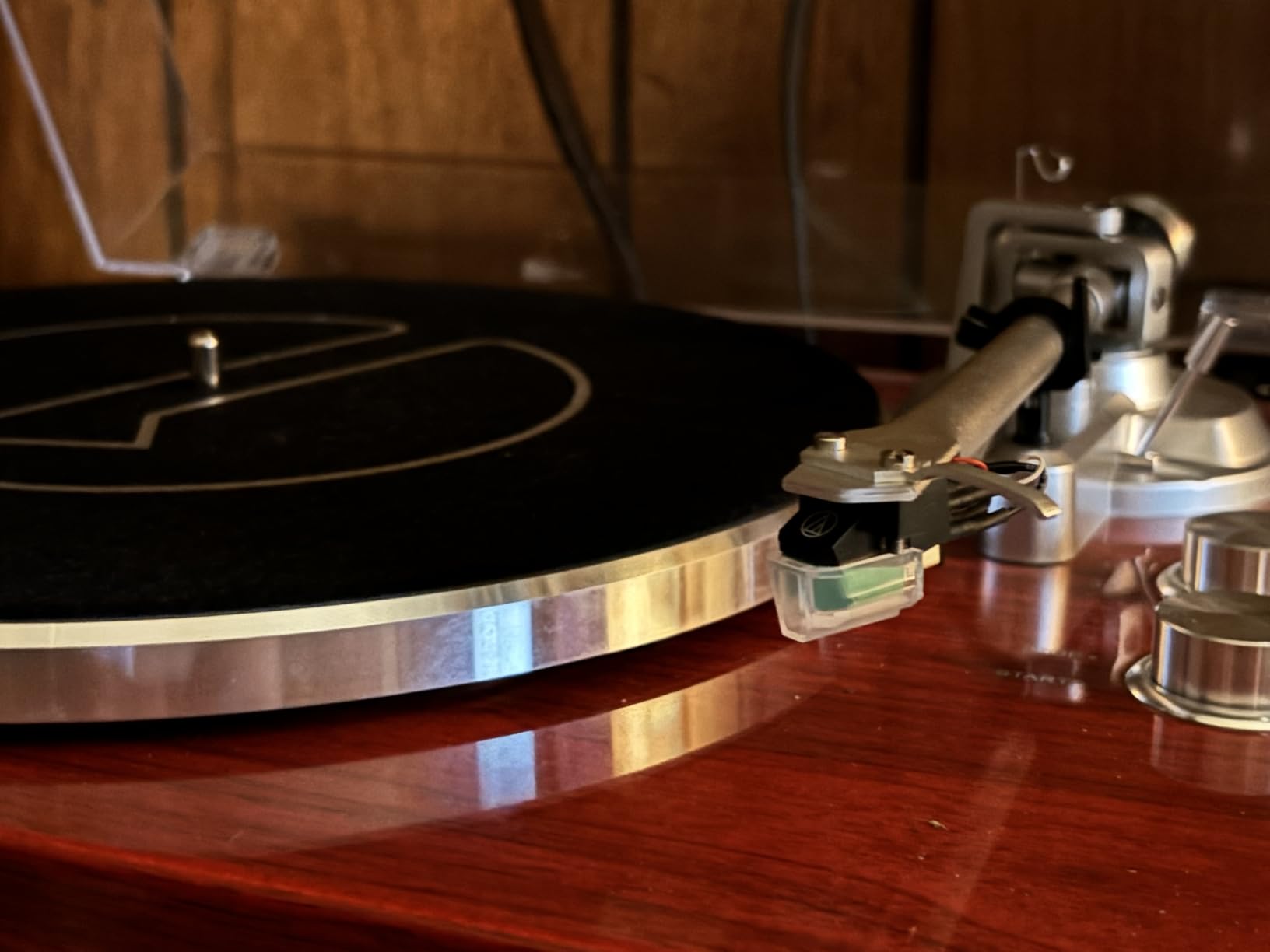 Audio-Technica AT-VM95E Dual Moving Magnet Turntable Cartridge Green customer photo 1
