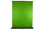Valera Creator Green Screen - Collapsible Chroma Key Panel, +1000 Free Backgrounds Included, Portable Retractable Wrinkle Resistant Fabric Backdrop, Adjustable Height, 10 Second Setup customer photo 1