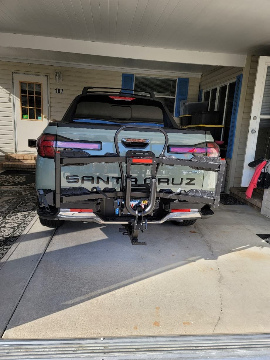 Hollywood Racks Destination 4 Hitch Bike Rack, Lightweight, Platform Style Bike Rack for Car Carries up to 4 Bikes for Safe, Secure Transport - Fits Most Bike Styles, Sizes and Models customer photo 1