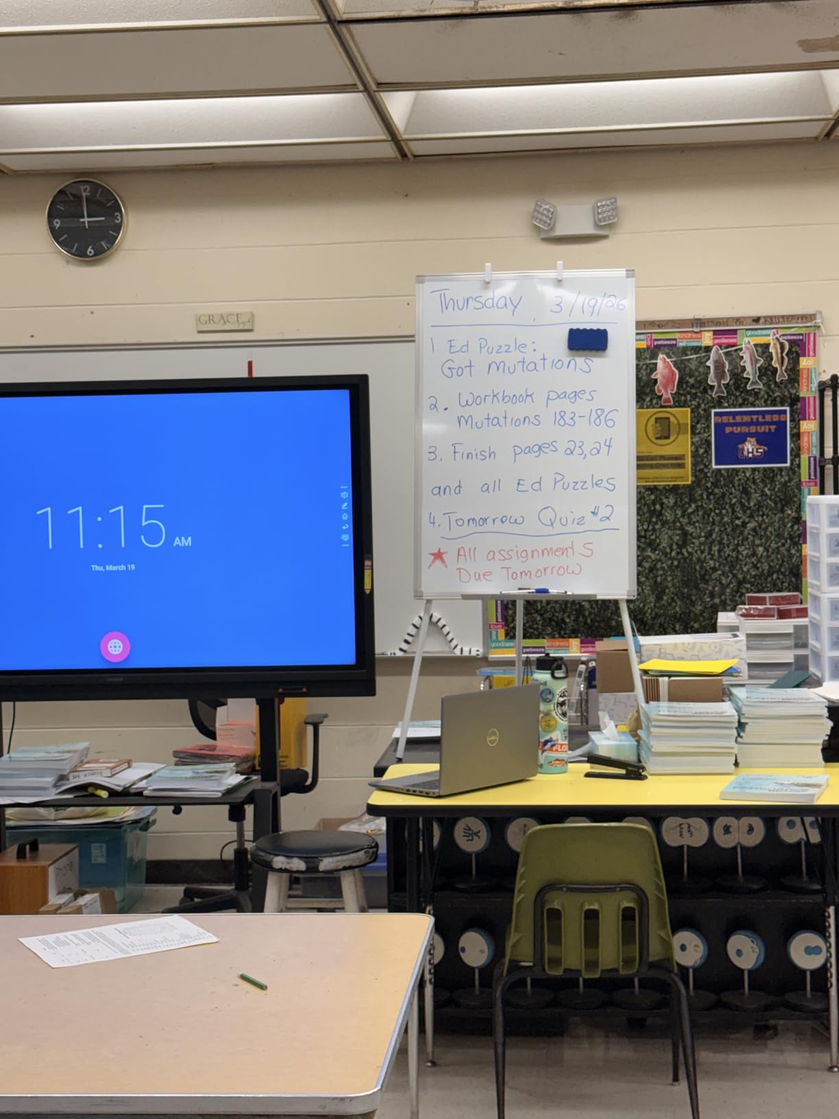 Easel Whiteboard - Magnetic Portable Dry Erase 36 x 24 Tripod Height Adjustable, 3' x 2' Flipchart Easel Stand White Board for Office or Teaching at Home & Classroom (36x24 White) customer photo 1