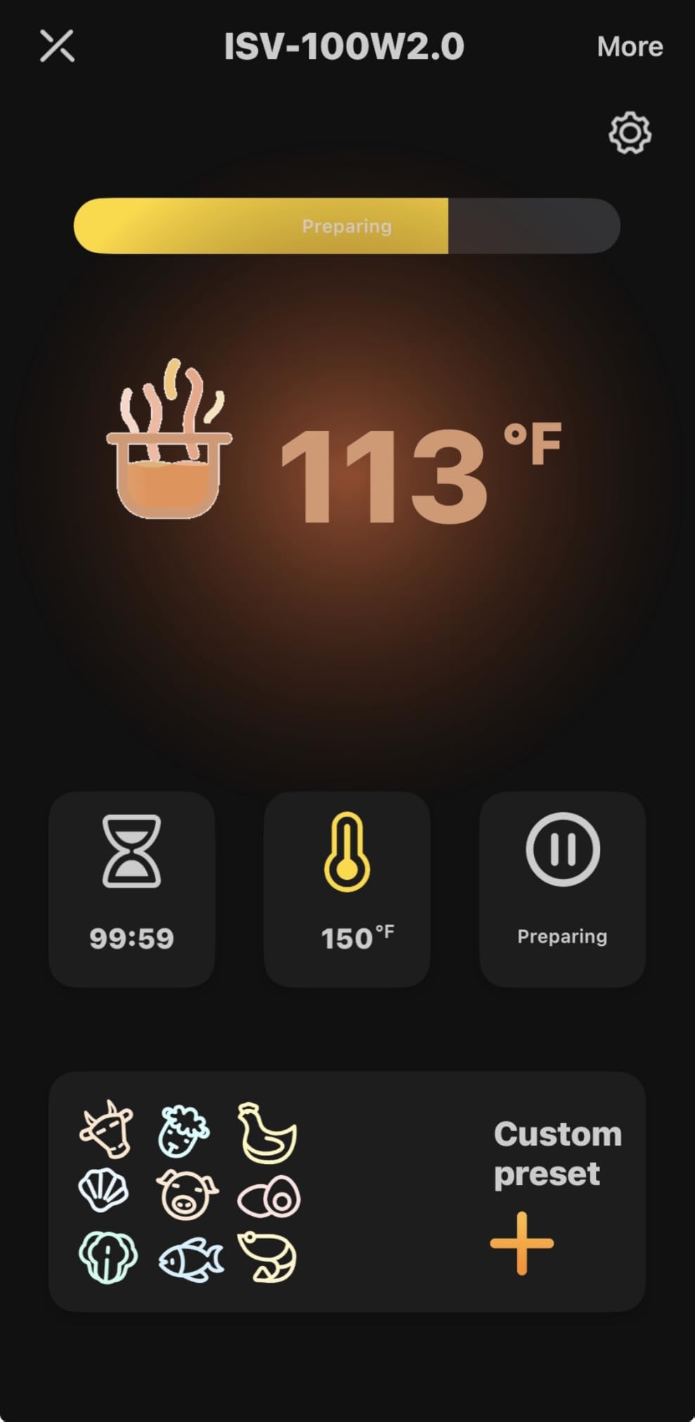 INKBIRD WIFI Sous Vide Cooker ISV-100W, 1000 Watts Immersion Circulator with APP & Calibration customer photo 2