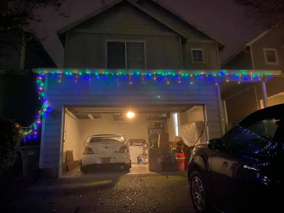 Christmas Projector Lights Outdoor Holiday Laser Lights Landscape Spotlight Red and Green Star Shower with 360 Accessibility Wireless Remote customer photo 1