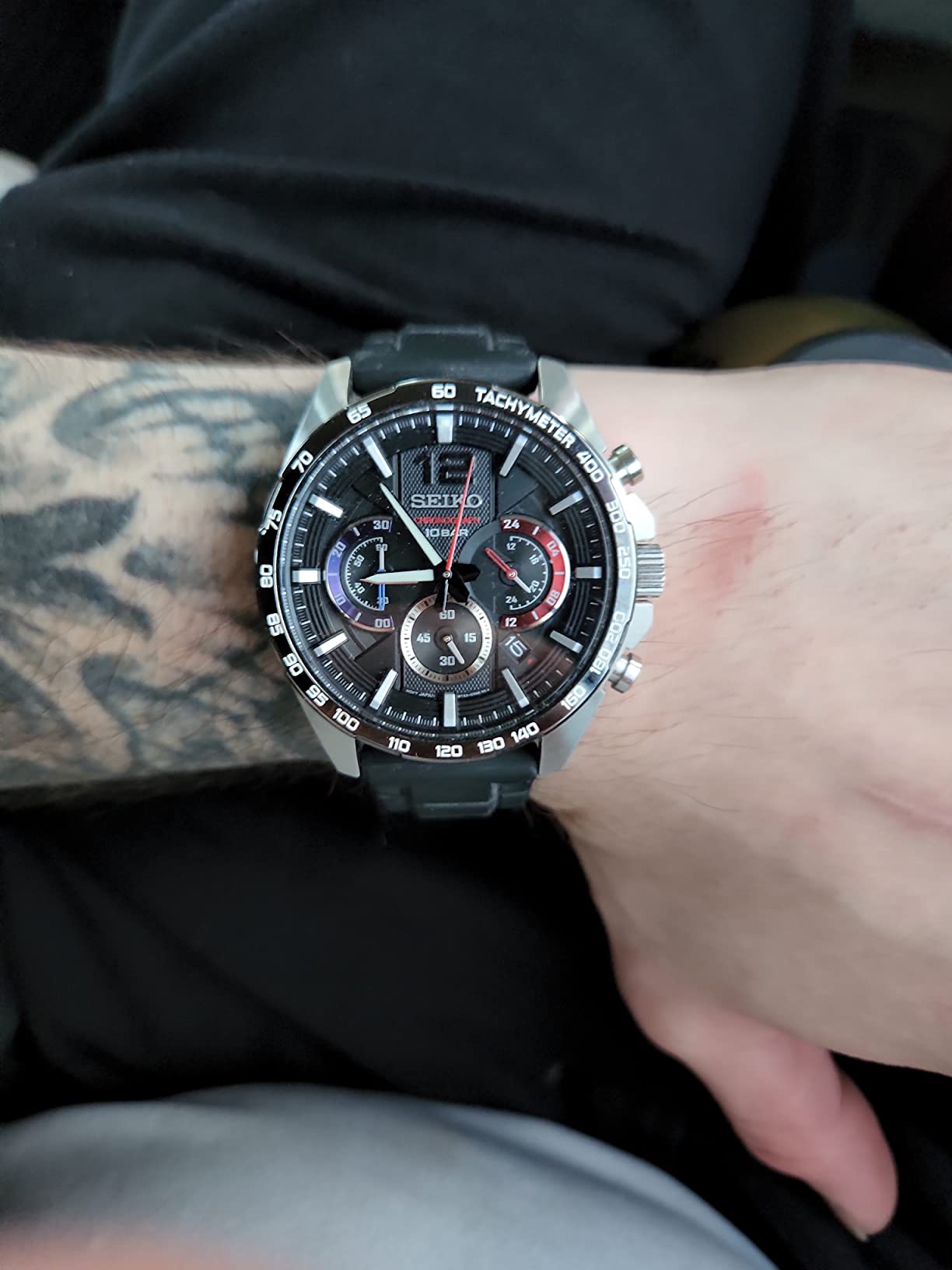 SEIKO SSB347 Watch for Men - Essentials - Quartz Chronograph, Tachymeter customer photo 1