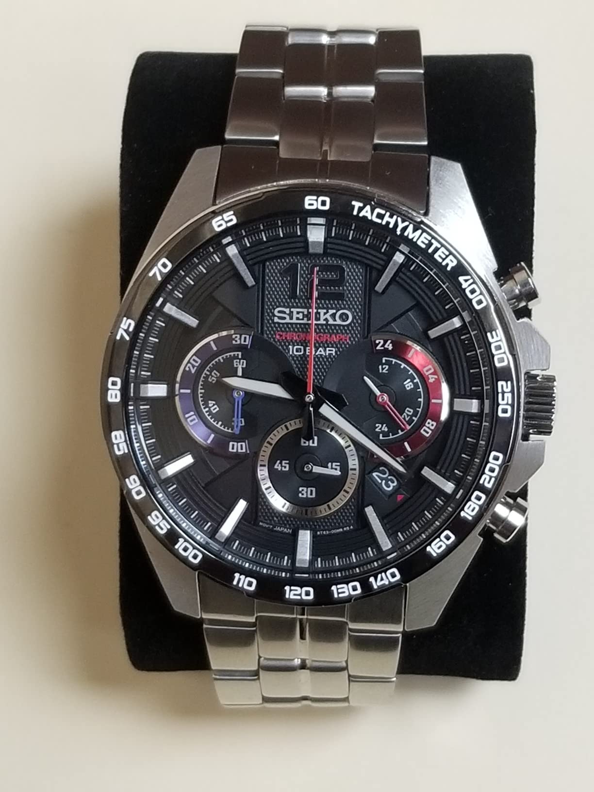 SEIKO SSB347 Watch for Men - Essentials - Quartz Chronograph, Tachymeter customer photo 2