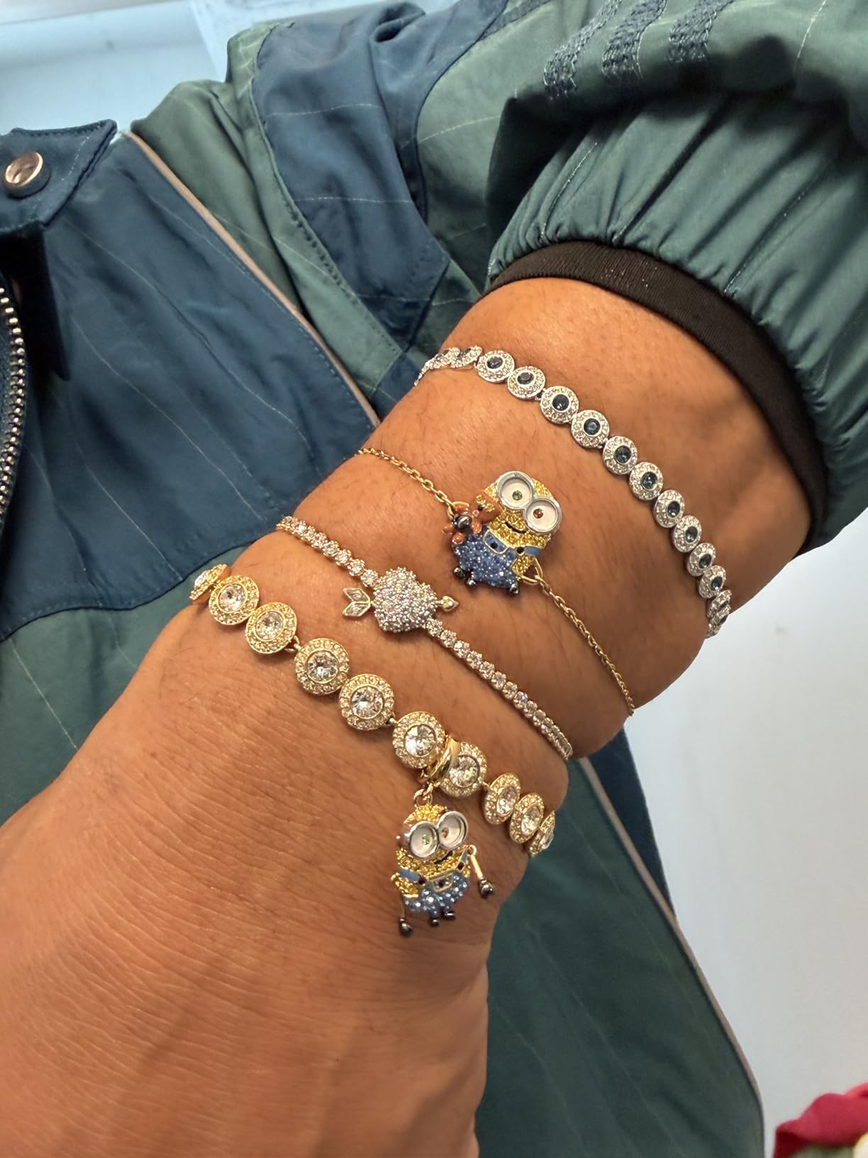 Swarovski Una Angelic Crystal Tennis Bracelet Collection customer photo 2