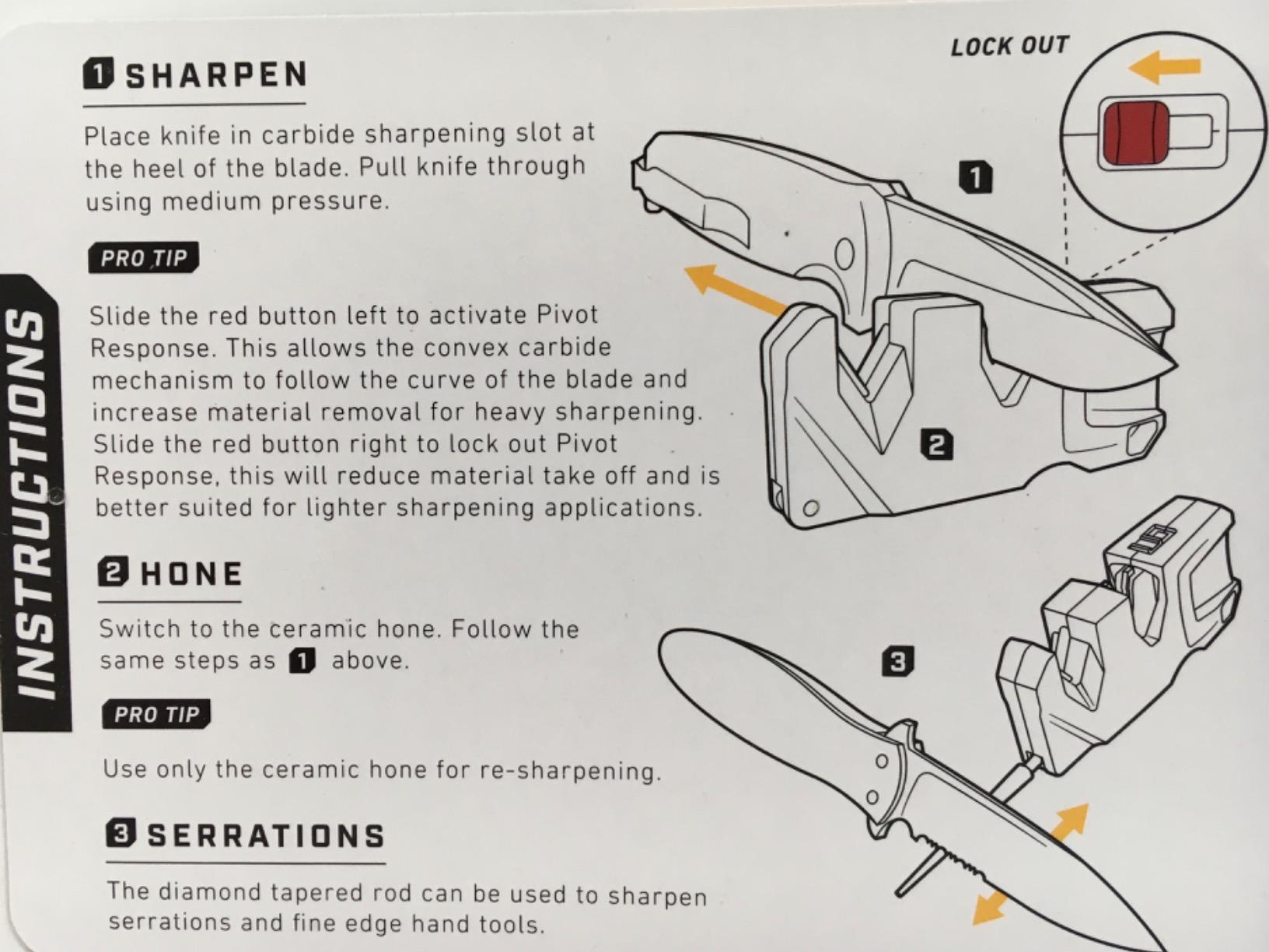Work Sharp EDC Pivot Plus Knife Sharpener Black customer photo 2