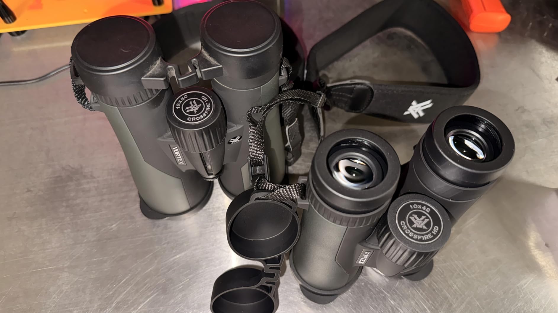 Vortex Optics Crossfire HD 8x42 Binoculars - HD Optical System, Tripod Adaptable, Rubber Armor, Waterproof, Fogproof, Shockproof, Included GlassPak customer photo 1