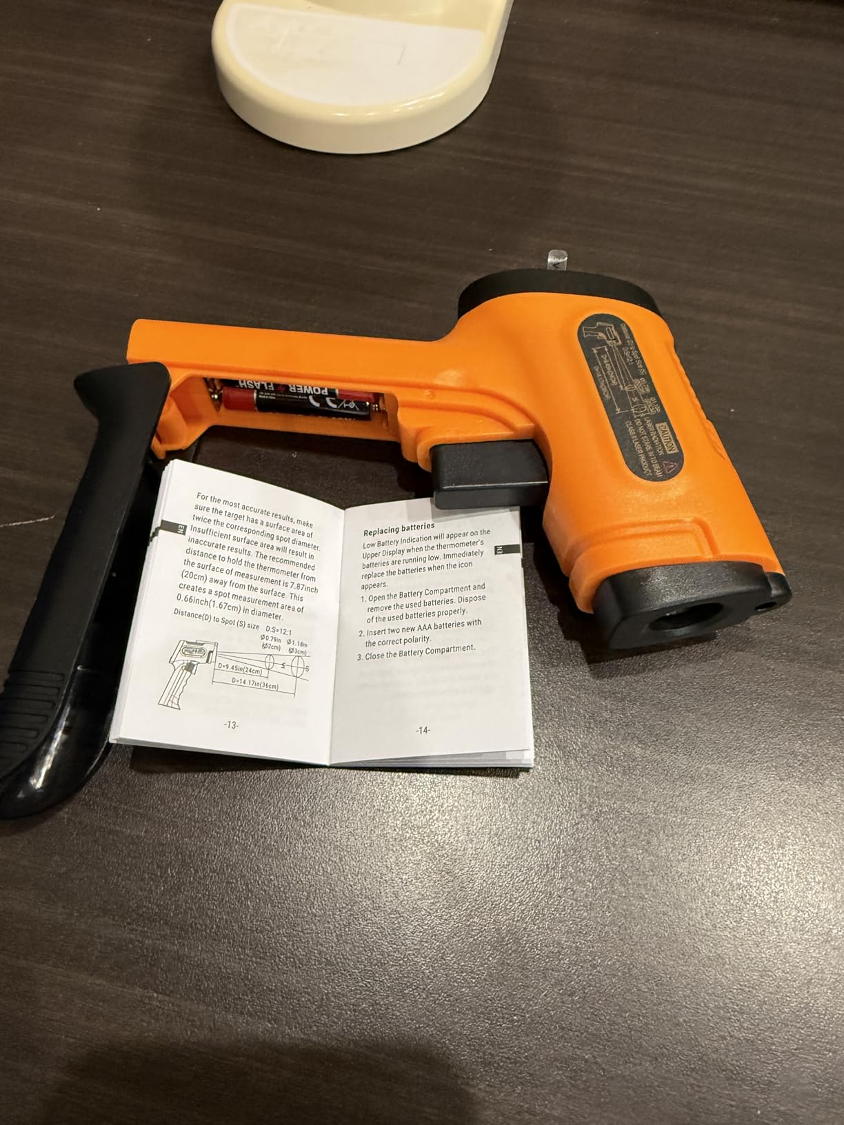 ThermoPro TP30 Infrared Thermometer Gun, Laser Thermometer for Cooking, Pizza Oven, Griddle, Engine, HVAC customer photo 1
