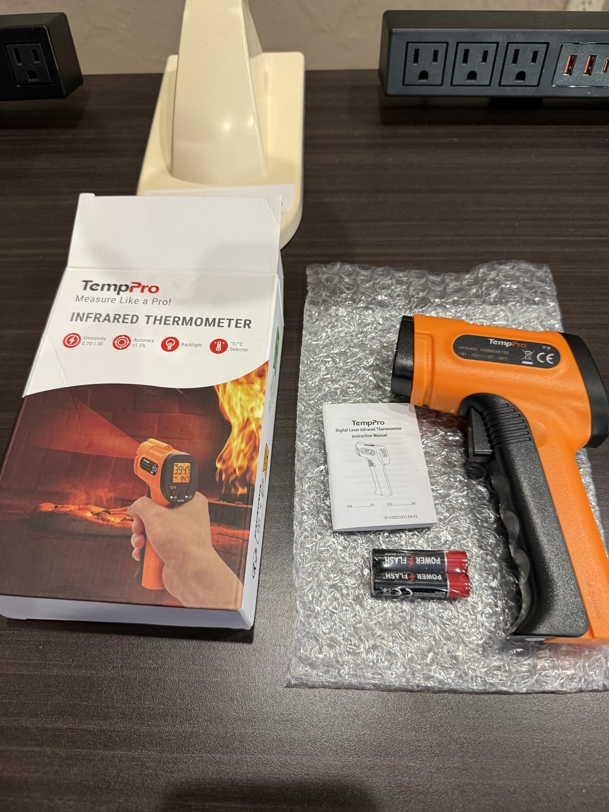 ThermoPro TP30 Infrared Thermometer Gun, Laser Thermometer for Cooking, Pizza Oven, Griddle, Engine, HVAC customer photo 2