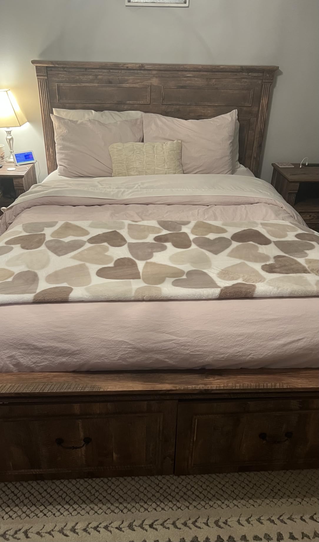 Bedsure Comforter Duvet Insert - Quilted Comforters Queen Size, All Season Duvet, GentleSoft Down Alternative Bedding Blanket, with 8 Tabs, White customer photo 2