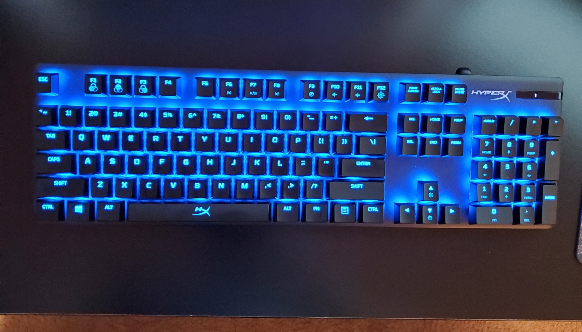 HyperX Alloy Origins Core - Tenkeyless Mechanical Gaming Keyboard, Software Controlled Light & Macro Customization, Compact Form Factor, RGB LED Backlit, Linear HyperX Red Switch,Black customer photo 2