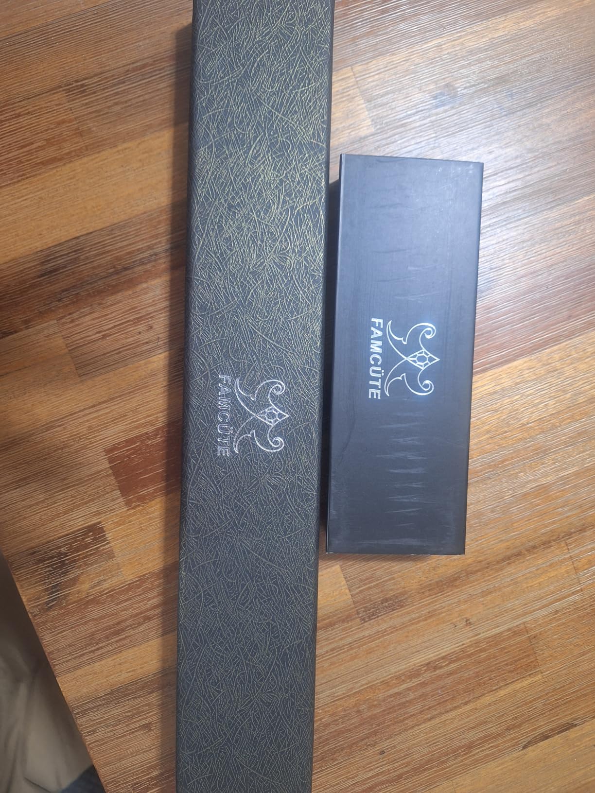 FAMCÜTE 8 Inch Japanese Knife, Hand Forged 5 Layers High Carbon 9CR18MOV Steel Rosewood Handle Chef Knife, Ultra Sharp Durable Professional Kitchen Knife, A Thoughtful Mothers Day Gifts for Mom customer photo 1