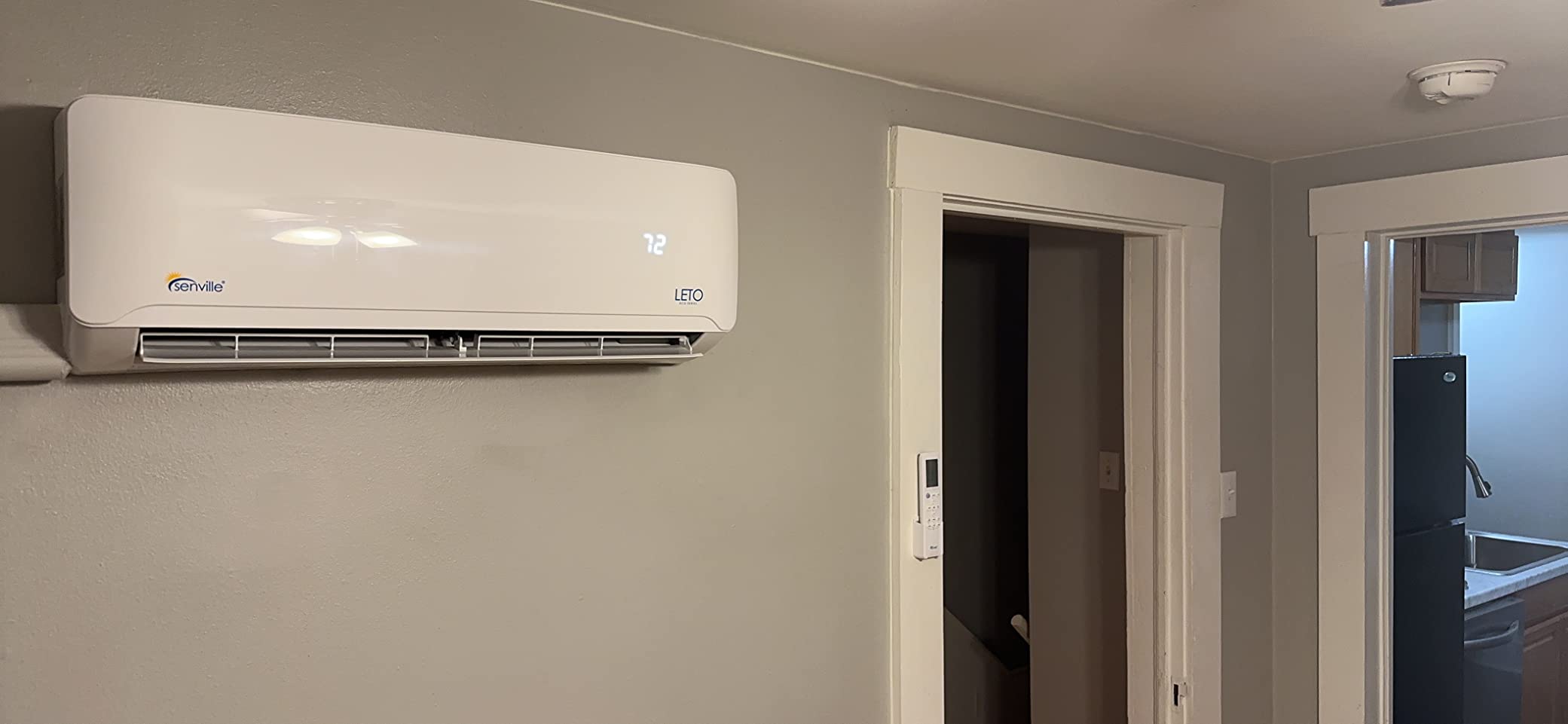 Senville LETO Series Mini Split Air Conditioner Heat Pump, 12000 BTU 208/230V, Inverter, Works with Alexa, 1 Ton, White customer photo 2