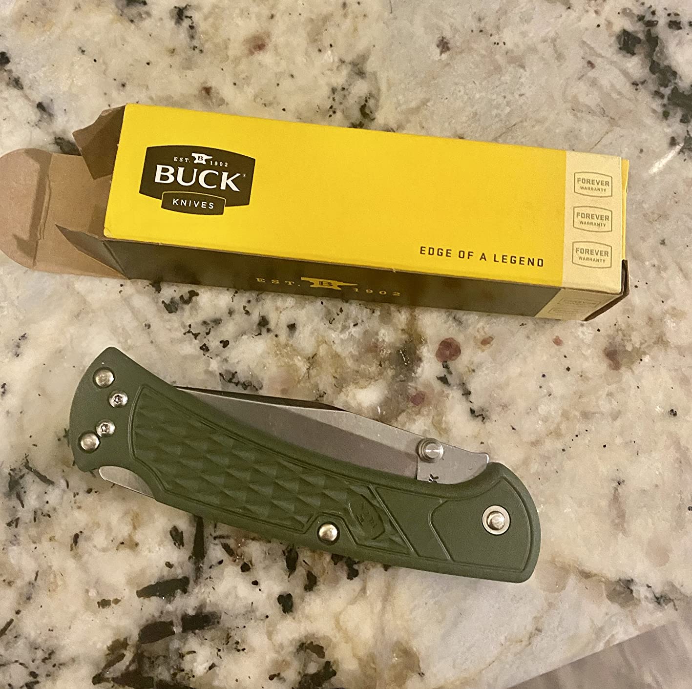 Buck Knives 112 Slim Select Folding EDC Knife, 3