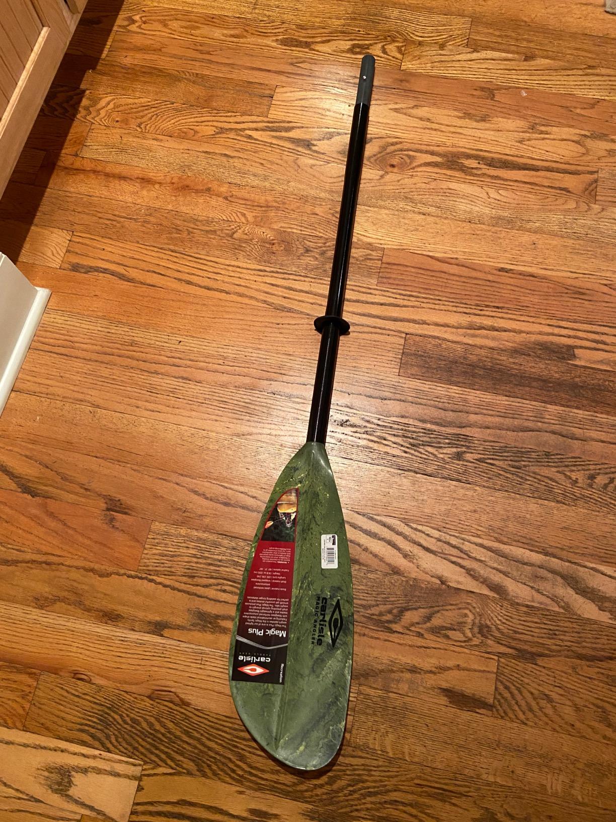 Magic Angler Kayak Paddle with Polypropylene Blades and Wrapped Fiberglass Shaft customer photo 1