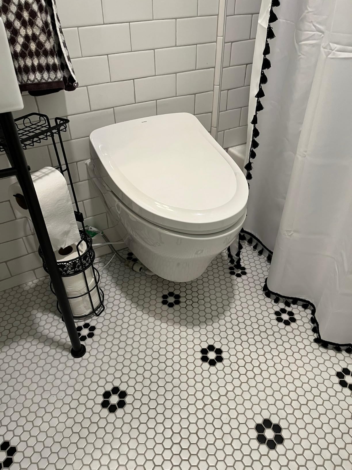 Toto TCT428CFG01 EP Wall Mounted Elongated Chair Height Toilet Bowl Only with Skirted Design and CeFiONtect - Less Seat customer photo 2