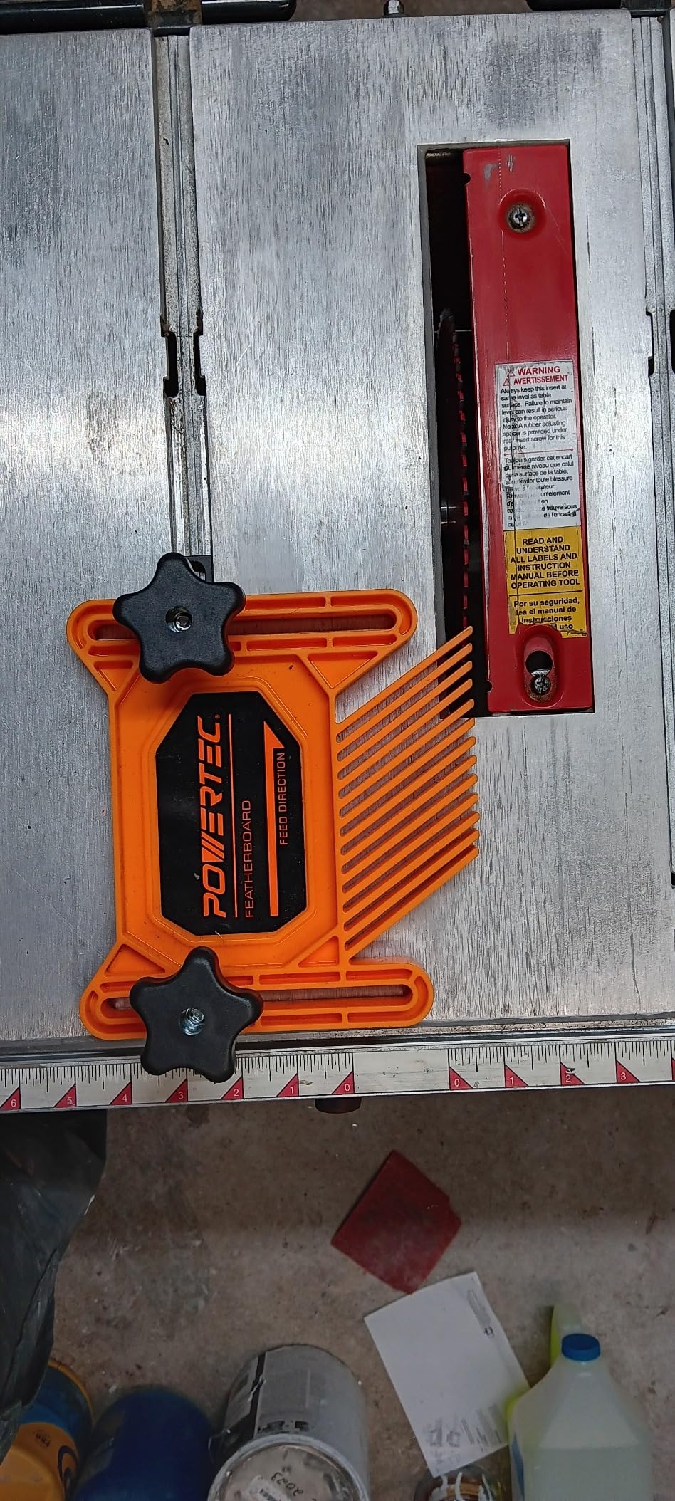 POWERTEC Universal Tandem Featherboards for Table Saw, Router Table, Router Fence & Band Saw, 2Pk (71393) customer photo 1