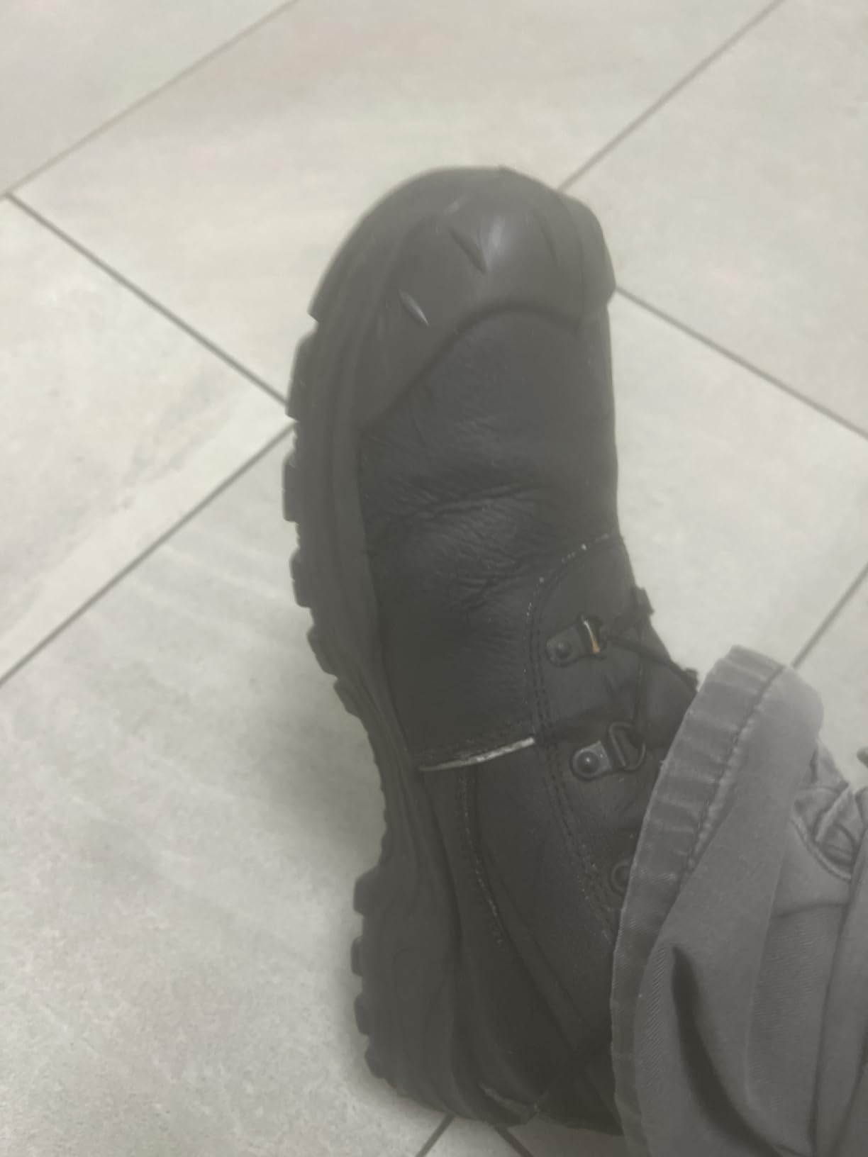 DRKA Water Resistant Steel Toe Work Boots For Men,6'' EH-Rated Safety Boots customer photo 1